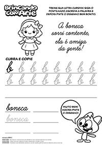 Caligrafia Divertida - B