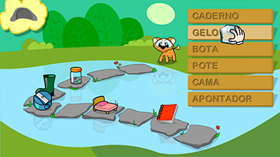 Jogo educativo Brincando com Arie!!!! - Playing with Arie! 