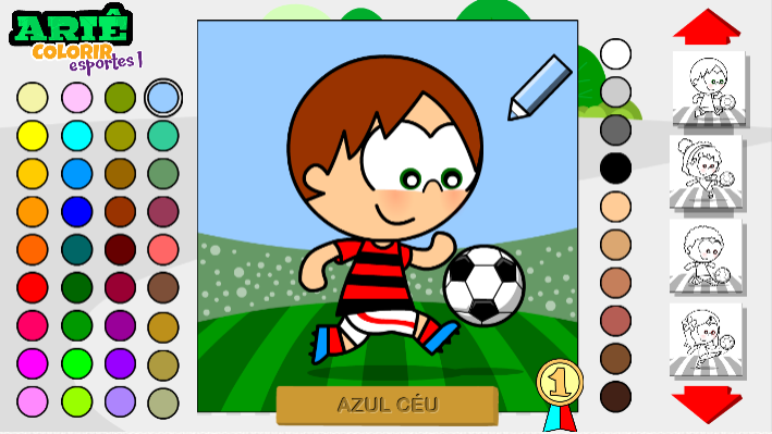 🔴Colorir Ariê [JOGOS EDUCATIVOS] 