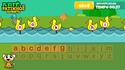 Jogo Educativo Brincando com Arie e os Patinhos - Educational Game Playi